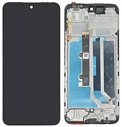 Дисплей Infinix Hot 50 Pro 4G (X6881) с тачскрином и рамкой, оригинал, Black - фото Дисплей Infinix Hot 50 Pro 4G (X6881) с тачскрином и рамкой, оригинал, Black