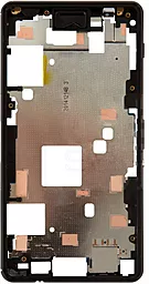 Рамка дисплея Sony Xperia Z3 Compact Mini D5833 Black - миниатюра 2