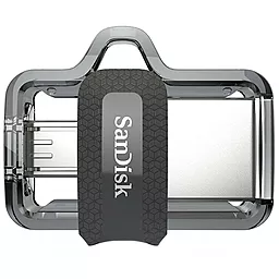Флешка SanDisk 16GB Ultra Dual Black USB 3.0 OTG (SDDD3-016G-G46) - фото Флешка SanDisk 16GB Ultra Dual Black USB 3.0 OTG (SDDD3-016G-G46)