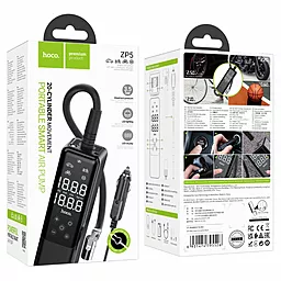 Авто насос Hoco ZP5 Black - миниатюра 6 Авто насос Hoco ZP5 Black - миниатюра 6