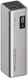 Повербанк CUKTECH PB200 20000 mAh 85W PD/QC Silver Gray - фото Повербанк CUKTECH PB200 20000 mAh 85W PD/QC Silver Gray