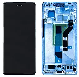 Дисплей Xiaomi 13 Lite, Civi 2 с тачскрином и рамкой, оригинал, Lite Blue