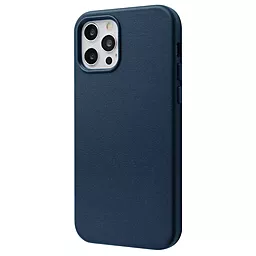 Чехол Wave Premium Leather Edition Case with MagSafe для Apple iPhone 12, iPhone 12 Pro Baltic Blue
