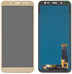 Дисплей Samsung Galaxy J6 J600 с тачскрином, (TFT), Gold - фото Дисплей Samsung Galaxy J6 J600 с тачскрином, (TFT), Gold