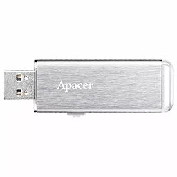 Флешка Apacer USB 2.0 Apacer AH33A 16Gb (AP16GAH33AS-1) Silver - фото Флешка Apacer USB 2.0 Apacer AH33A 16Gb (AP16GAH33AS-1) Silver