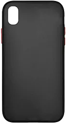 Чехол 1TOUCH Gingle Matte Xiaomi Redmi 7A Black/Red
