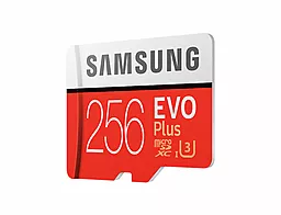 Карта пам'яті Samsung microSDXC 256GB Evo Plus Class 10 UHS-I U3 + SD-адаптер (MB-MC256GA/RU) - мініатюра 5