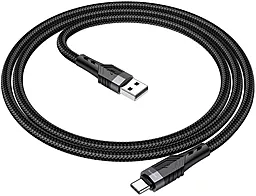Кабель USB Borofone BU35 15W 3A 1.2M USB Type-C Cable Black - миниатюра 4