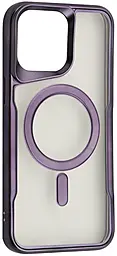 Чехол Case Esthetic MagSafe для Apple iPhone 13 Pro Deep Purple - фото Чехол Case Esthetic MagSafe для Apple iPhone 13 Pro Deep Purple