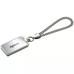 Флешка Apacer 32GB AH129 Silver RP USB2.0 (AP32GAH129S-1) - миниатюра 2