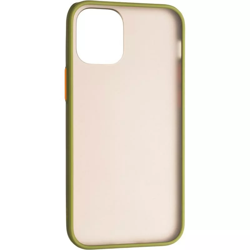 Чохол Gelius Bumper Mat Case Apple iPhone 12 Mini Green - фото 1