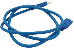 Кабель Voltronic USB-A - micro USB 12w 2.4a 1м cable Blue (YT-3.0AM\Micro-B-1.0BL) - фото Кабель Voltronic USB-A - micro USB 12w 2.4a 1м cable Blue (YT-3.0AM\Micro-B-1.0BL)