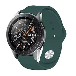 Змінний ремінець для розумного годинника Xiaomi iMi KW66/Mi Watch Color/Haylou LS01/LS02 (706366) Dark Green - мініатюра 4