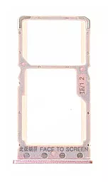 Слот (лоток) SIM-карти Xiaomi Redmi 6 / Redmi 6A Single SIM Pink