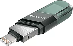 Флешка SanDisk iXpand Flip 32 GB USB 3.1 + Lightning (SDIX90N-032G-GN6NN) Silver - миниатюра 5