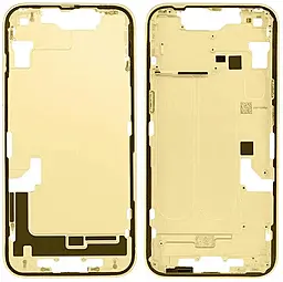 Рамка корпуса Apple iPhone 14 Plus EU version Yellow - фото Рамка корпуса Apple iPhone 14 Plus EU version Yellow