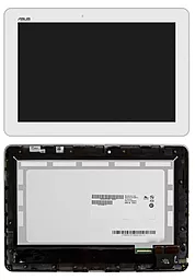 Дисплей для планшету Asus Transformer Pad TF103C, TF103CG (#B101EAN01.6, MCF-101-1521-v1.0) + Touchscreen with frame White
