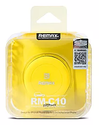 Автодержатель магнитный Remax RM-C10 White / Grey - миниатюра 2