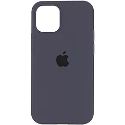 Чохол Silicone Case Full для Apple iPhone 13 Pro Max Dark Grey