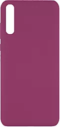 Чехол Epik Silicone Cover Full without Logo (A) Huawei P Smart S, Y8p 2020 Marsala