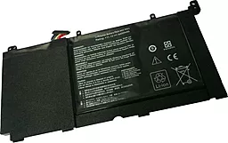 Акумулятор для ноутбука Asus A42-S551 V551L / 11.1V 4400Ah / Black
