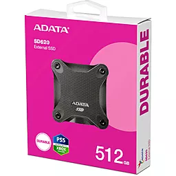 Накопичувач SSD ADATA SD620 512GB USB3.2 Gen2 Black (SD620-512GCBK) - мініатюра 5