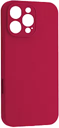 {"ru": "Чехол", "uk": "Чохол"} Silicone Case Full Camera для Apple iPhone 16 Pro Rose Red
