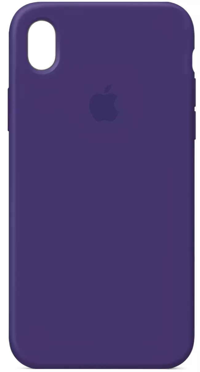 Чехол Silicone Case Full для Apple iPhone XR Amethyst - фото 1