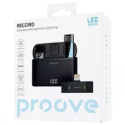 Микрофон Proove Record Lightning Black (PMRC00010102) - миниатюра 4 Микрофон Proove Record Lightning Black (PMRC00010102) - миниатюра 4
