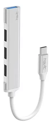 USB Type-C хаб Havit HV-HB41 4xUSB 3.0 - фото 1