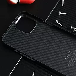 Чехол K-DOO Kevlar Series for iPhone 12 Mini Black - миниатюра 3