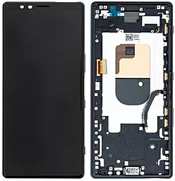 Дисплей Sony Xperia 1, Xperia XZ4 (J8110, J8170, J9110, J9150, SOV40, SO-03L) с тачскрином и рамкой, оригинал, Black - фото Дисплей Sony Xperia 1, Xperia XZ4 (J8110, J8170, J9110, J9150, SOV40, SO-03L) с тачскрином и рамкой, оригинал, Black