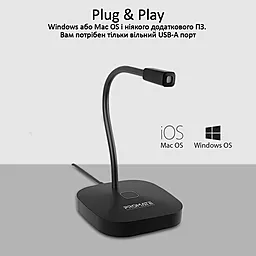 Мікрофон Promate ProMic-1 Black - мініатюра 7 Мікрофон Promate ProMic-1 Black - мініатюра 7