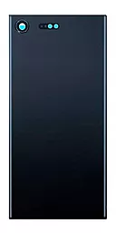 Задня кришка корпусу Sony Xperia XZ Premium G8141 / Xperia XZ Premium Dual G8142 зі склом камери Black - фото Задня кришка корпусу Sony Xperia XZ Premium G8141 / Xperia XZ Premium Dual G8142 зі склом камери Black