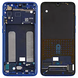 Рамка дисплея Xiaomi Mi 9 Lite / Mi CC9 Aurora Blue