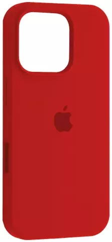 Чехол Silicone Case Full для Apple iPhone 16 Pro Red - фото 1