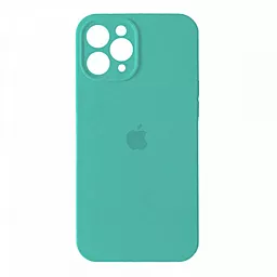 Чехол Silicone Case Full Camera Square для Apple iPhone 11 Pro Max Azure