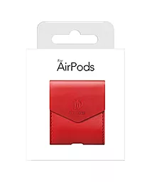 Кожаный чехол NICHOSI для Apple AirPods - фото Кожаный чехол NICHOSI для Apple AirPods