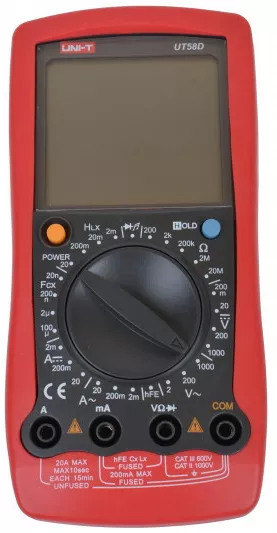 Мультиметр UNI-T UTM 158D (UT58D) - фото 1