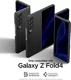 Чехол Spigen AirSkin для Samsung Galaxy Z Fold 4 Black (ACS05103) - миниатюра 2