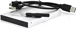 Карман для HDD ShuoLe U25E30 2.5" USB 2.0 SATA (U25E30) Silver