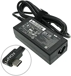 Блок живлення для ноутбука HP 15V, 3A, TYPE-C 45W, L-подібний роз'єм, RECTANGULAR, Original - фото Блок живлення для ноутбука HP 15V, 3A, TYPE-C 45W, L-подібний роз'єм, RECTANGULAR, Original