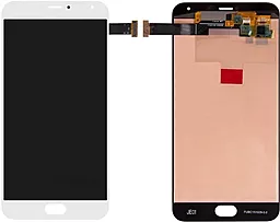 Дисплей Meizu Pro 5 (M576) с тачскрином, оригинал, White - фото Дисплей Meizu Pro 5 (M576) с тачскрином, оригинал, White