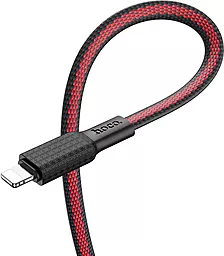 Кабель Hoco X69 Jaeger USB Type-C - Lightning 20w 3a 1м PD сable Black/Red - миниатюра 3 Кабель Hoco X69 Jaeger USB Type-C - Lightning 20w 3a 1м PD сable Black/Red - миниатюра 3