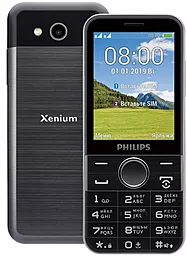 Мобильный телефон Philips Xenium E580 Dual Sim Black - миниатюра 3