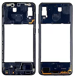 Рамка корпусу Samsung Galaxy A20 A205 Blue - фото Рамка корпусу Samsung Galaxy A20 A205 Blue