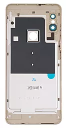 Задня кришка корпусу Xiaomi Redmi Note 5 / Redmi Note 5 Pro зі склом камери Gold - мініатюра 2