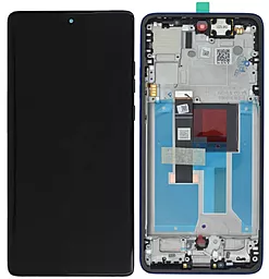 Дисплей Motorola Edge 50 Neo (XT2409) с тачскрином и рамкой, оригинал, Nautical Blue - фото Дисплей Motorola Edge 50 Neo (XT2409) с тачскрином и рамкой, оригинал, Nautical Blue