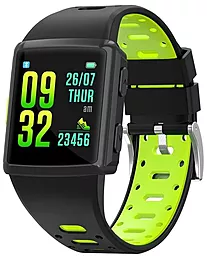 Смарт-годинник Gelius Pro M3D Wearforces GPS Black/Green - фото Смарт-годинник Gelius Pro M3D Wearforces GPS Black/Green