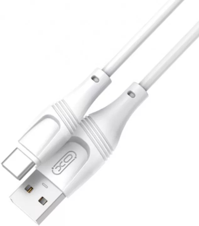 Кабель XO NB238 USB-A - Type-C 12w 2.4a 1м cable White - фото 2
